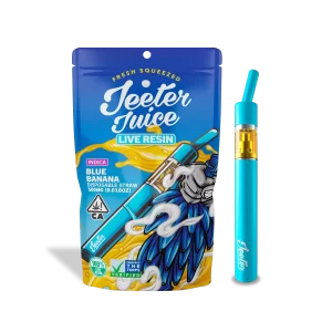 Blue Banana Jeeter Juice Live Resin Disposable Straw