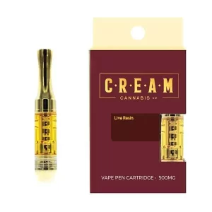 CREAM Live Resin Vape Cartridge 500mg