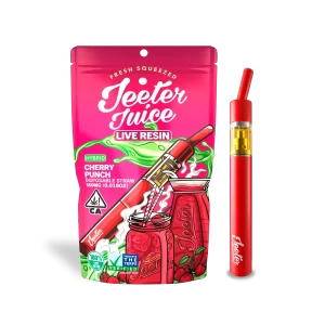 Cherry Punch Jeeter Juice Live Resin Disposable Straw