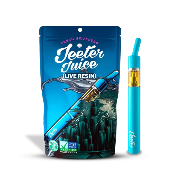 Chronic Thunder Jeeter Juice Live Resin Disposable Straw