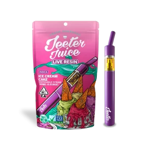 Ice Cream Cake Jeeter Juice Live Resin Disposable Straw