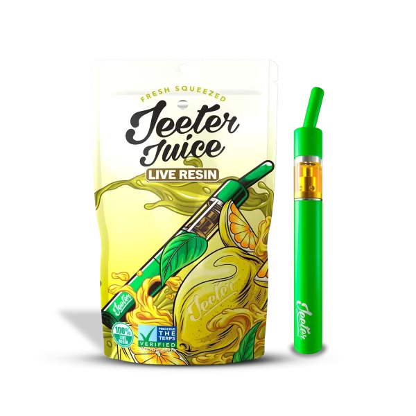 Lemon OG Jeeter Juice Live Resin Disposable Straw