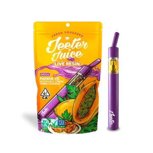 Papaya #5 Jeeter Juice Live Resin Disposable Straw