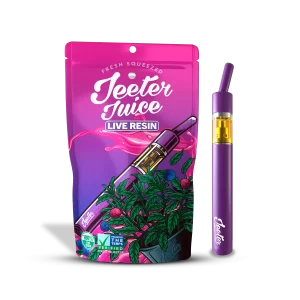 Purple Passion Live Resin Disposable Straw