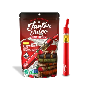 Strawberry Jack Jeeter Juice Live Resin Disposable Straw