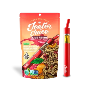 Vanilla Frosting Orange Apricot Jeeter Juice Live Resin Disposable Straw